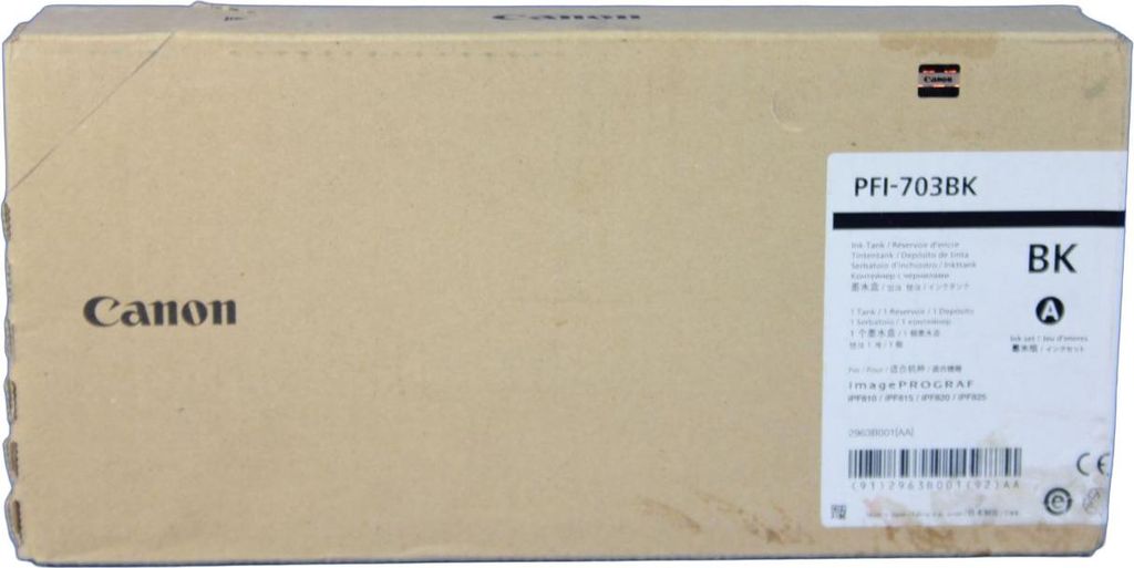 Canon Original PFI-703BK Druckerpatrone - schwarz 700ml