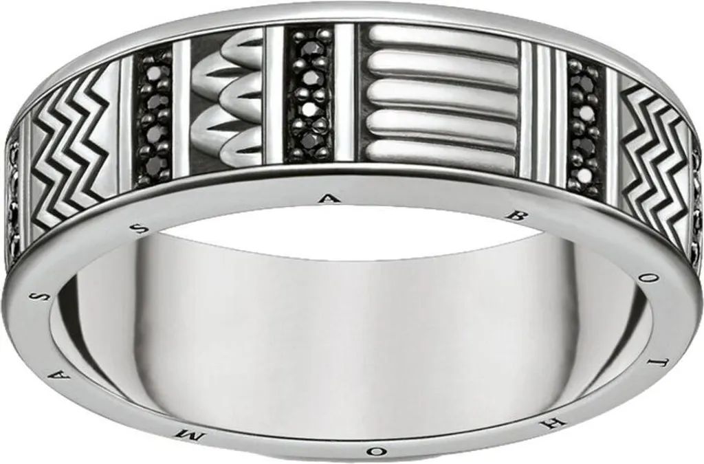 Bague anneau large en argent 925 Thomas Sabo GLAM & SOUL TR2108 - Taille 48