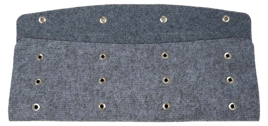 Housses de marche camping-car 56cm, lot de 3 tapis gris pour marche-pied
