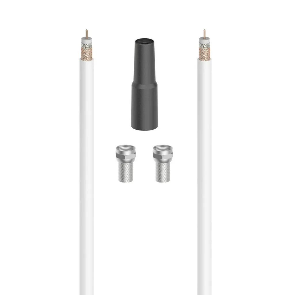 Kit Connessione Satellitare Hama 10m 100dB - 00205041 Qualità Tedesca