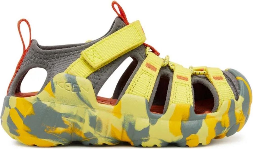 Kinderschuhe keen jr hyperport h2 abend primrose/stahlgrau gelb 24