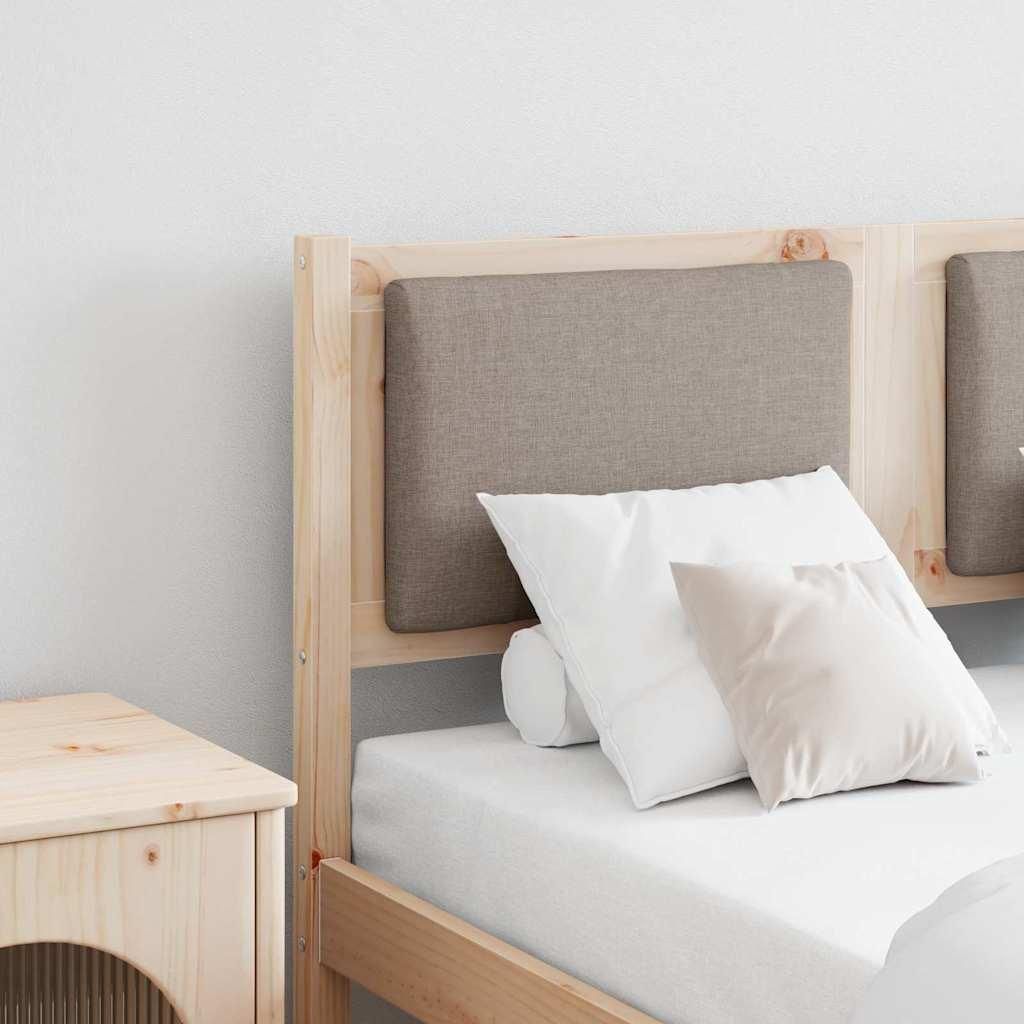 "Schlussverkauf" Kopfteil fürs Bett - mit stilvollem Design - Sonstiges Braun 120 cm Massivholz Kiefer C10768