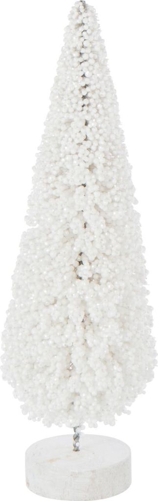 J-Line Weihnachtsbaum Pet Weiß Small