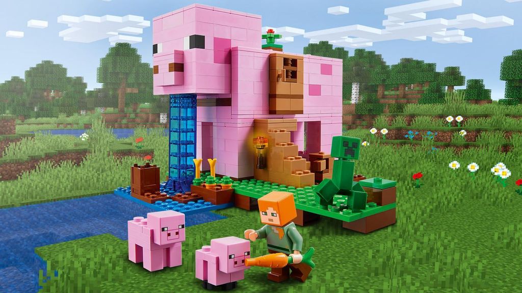 ローカル　カドゥ Lego Minecraft Jaskinia 21113 - Niska cena na Allegro