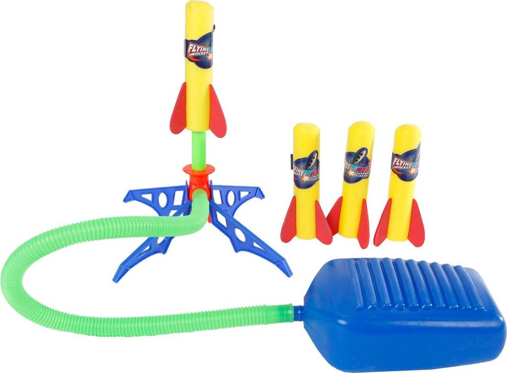 Sun Fun Raket Lanceerstation, 4 Raketten