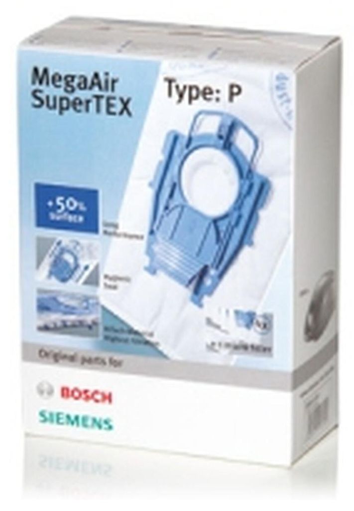 Bosch Staubsauger Zubehr Beutel Type P MegaAir SuperTEX Obrázek produktu 