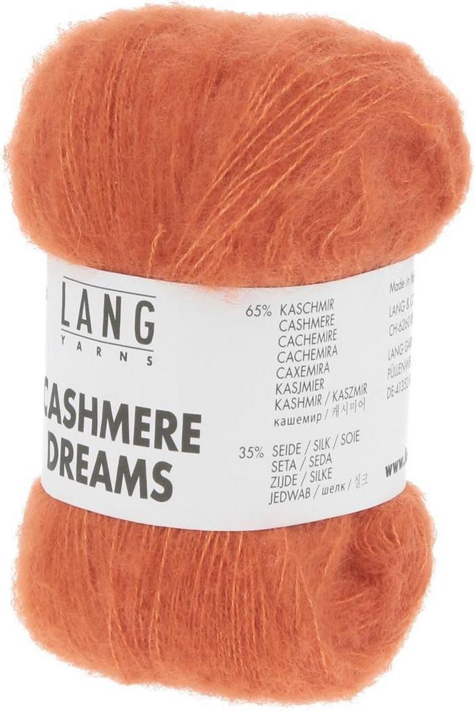 Lang Yarns - Cashmere Dreams 0059 kürbis