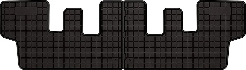 Tappetini 3ª Fila Citroen C4 Picasso II Gomma Nera - Protezione Bimbi