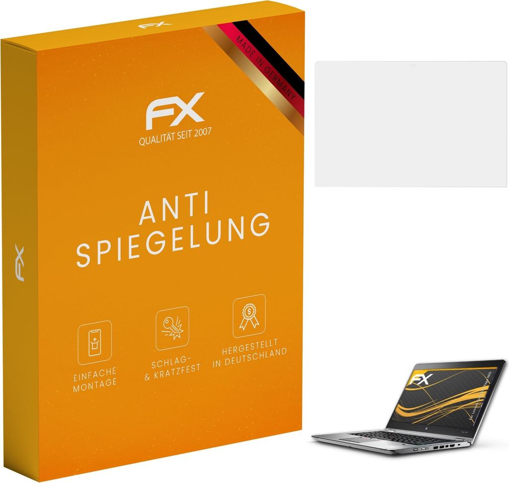 atFoliX FX-Antireflex 2x Schutzfolie kompatibel mit Lenovo ThinkPad Yoga 460 Displayfolie