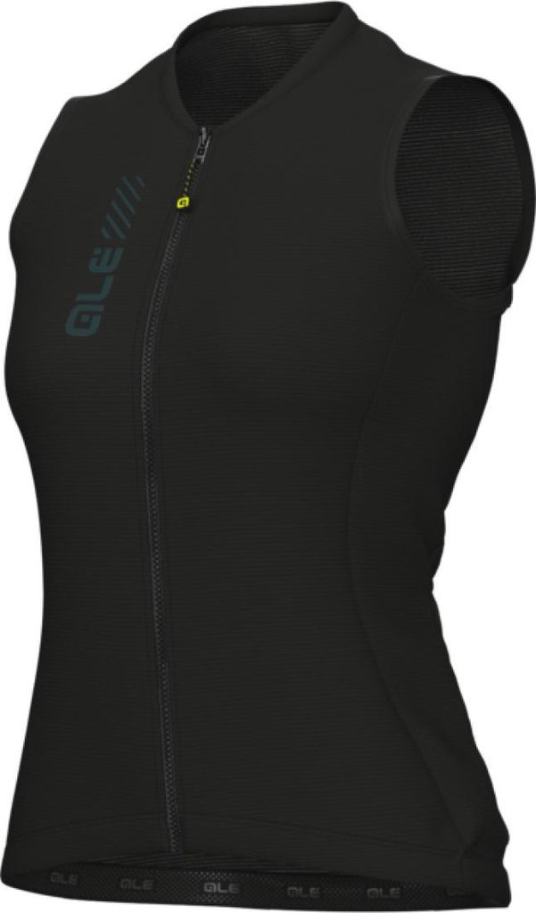 ALÉ Ärmelloses Fahrradtrikot - PRAGMA COLOR BLOCK - Schwarz L