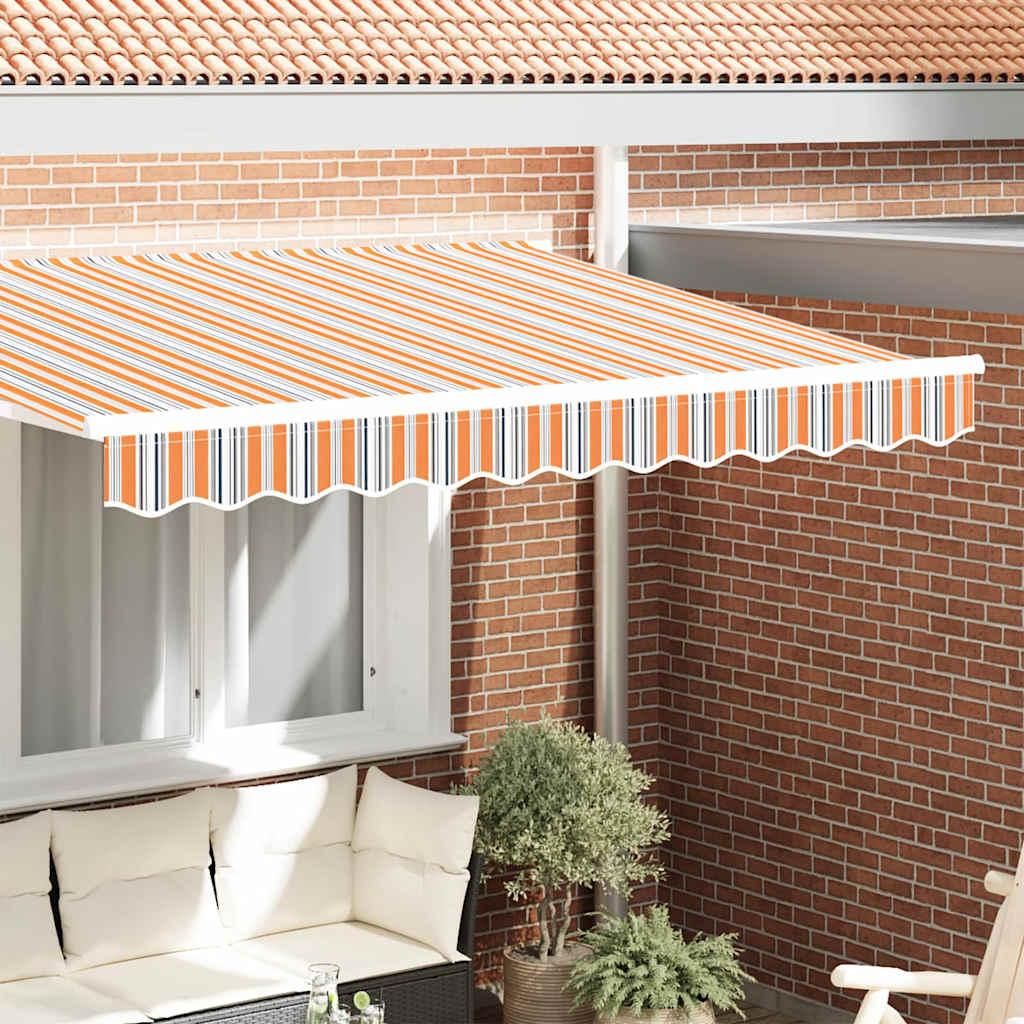 vidaXL Markisenschürzen-Ersatz Mehrfarbig 2,5 m Polyester