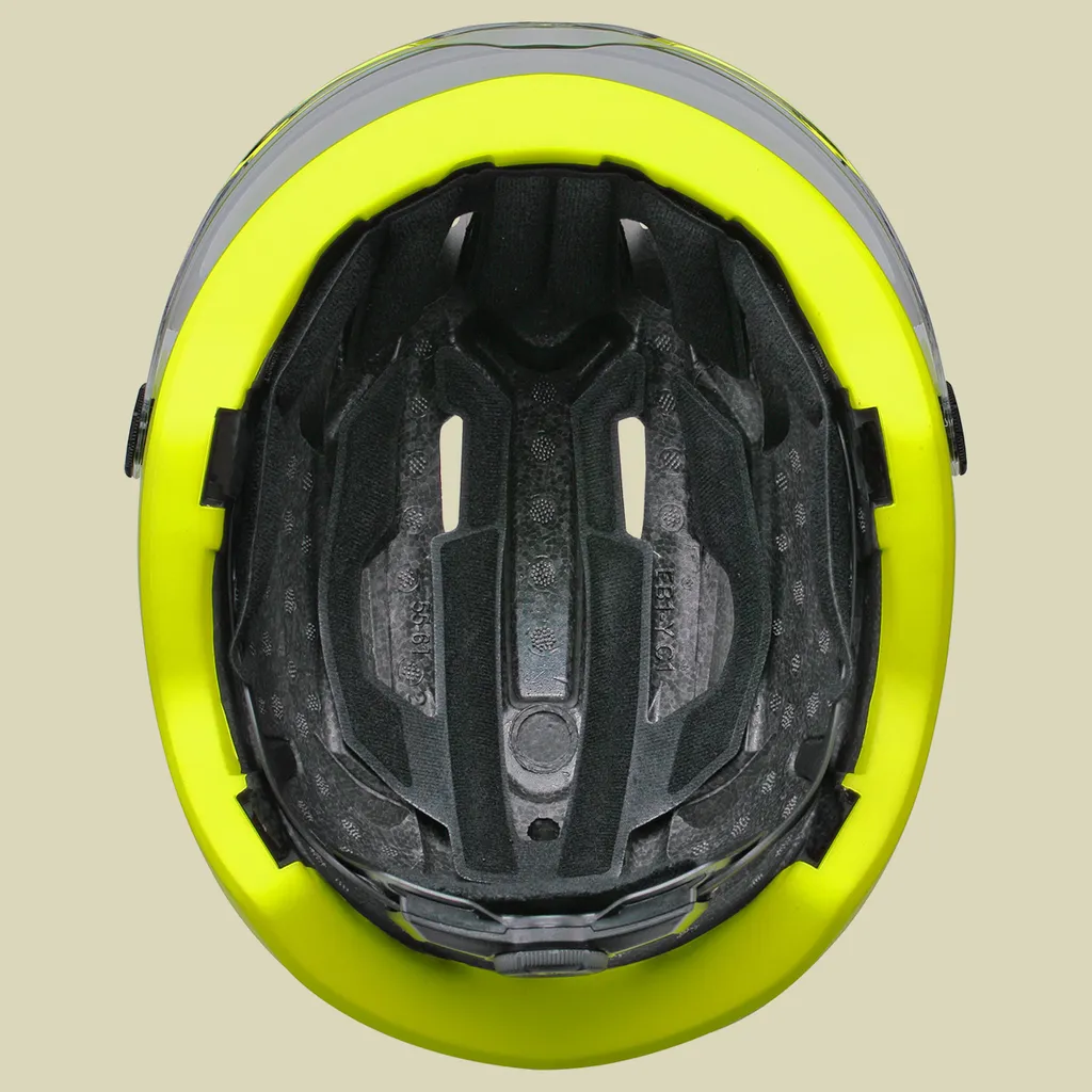 Casque de cyclisme avec visière BBB Move Face Shield jaune néon M - 5