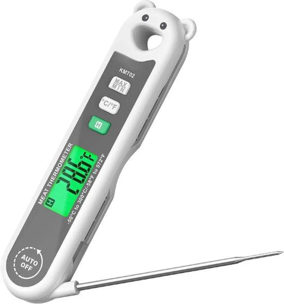 Thermomètre à viande pour cuire et griller, sonde inox haute précision