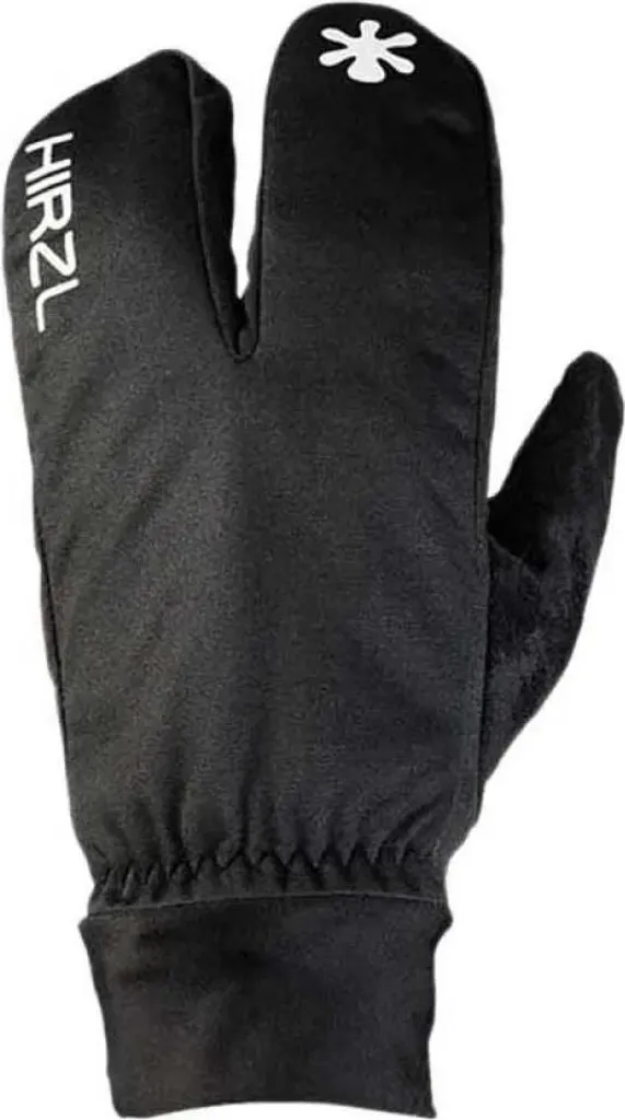 Moufles de cyclisme d'hiver Hirzl Jacket Noir taille L pour hommes