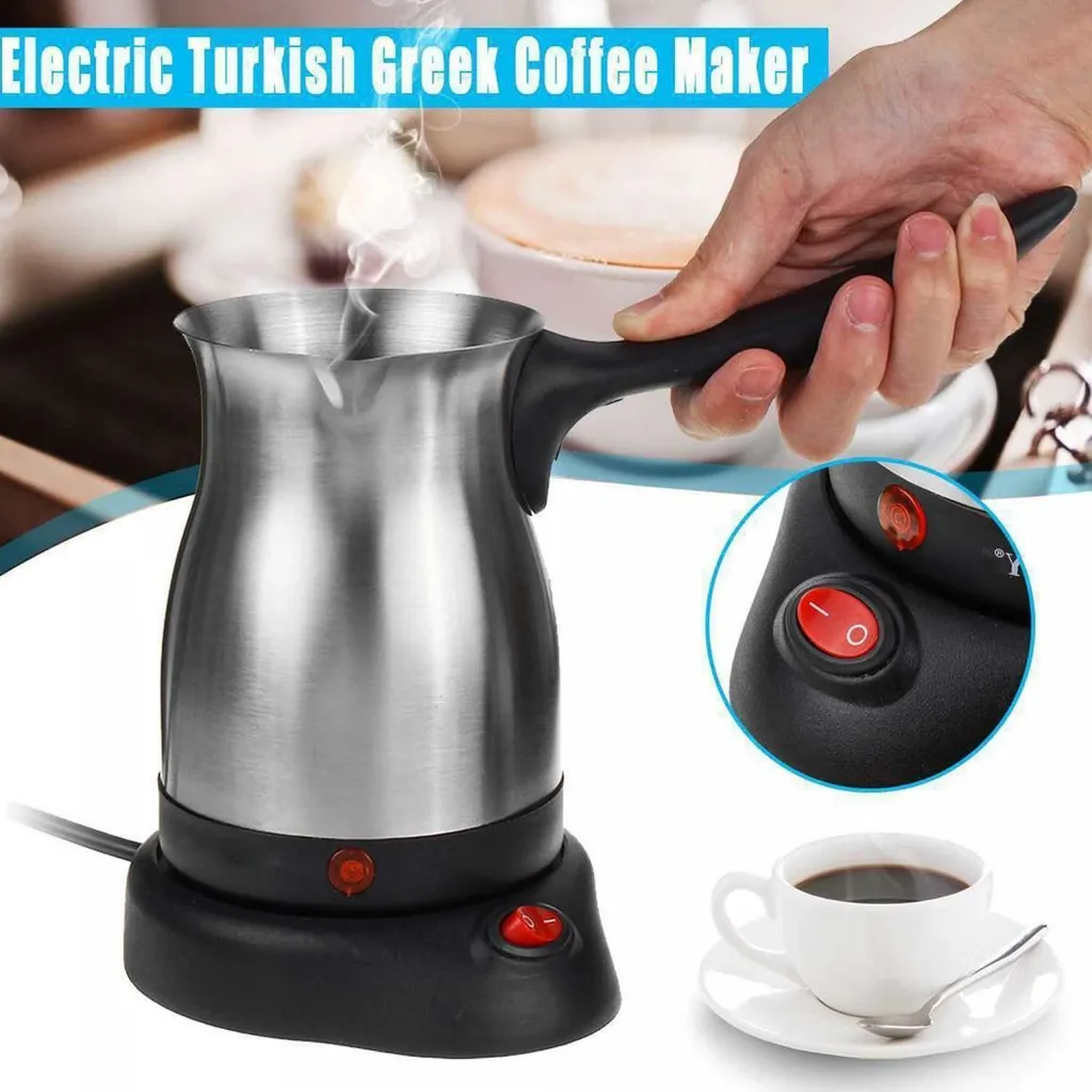 Machine café turc électrique 600ml : Idéal pour vos petits déjeuners - 3