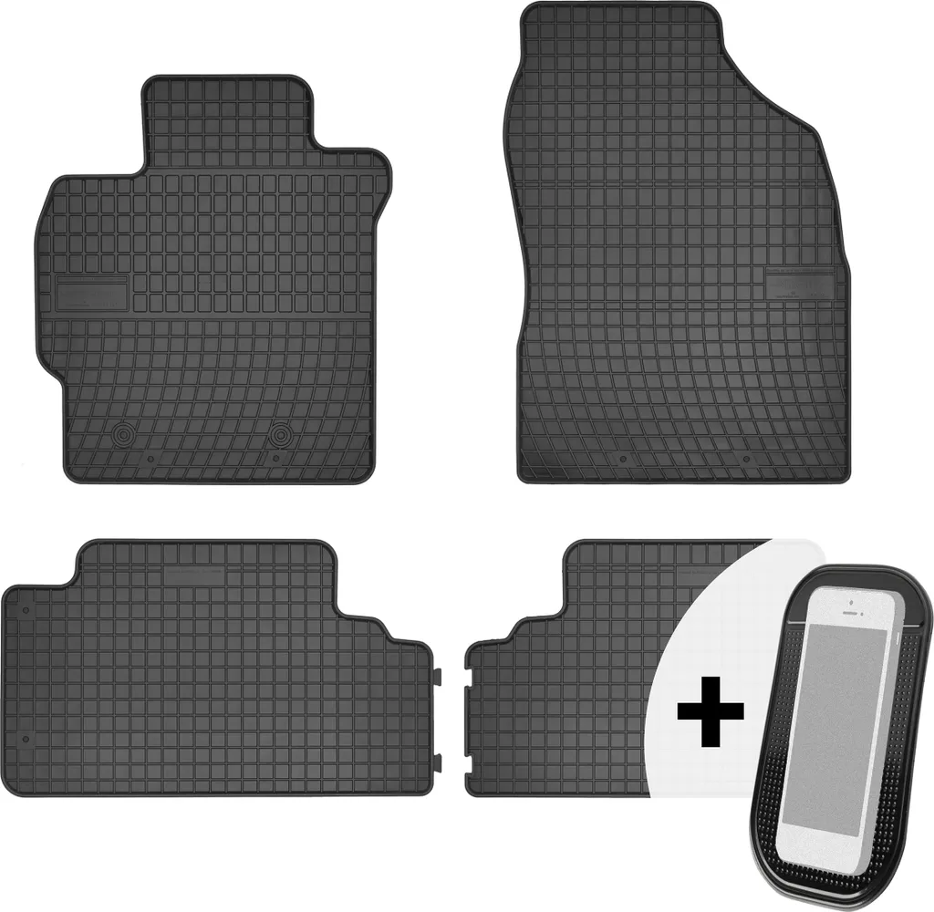 Set Tappeti Auto Gomma Toyota Auris Corolla 06-13 | Protezione Totale 3D