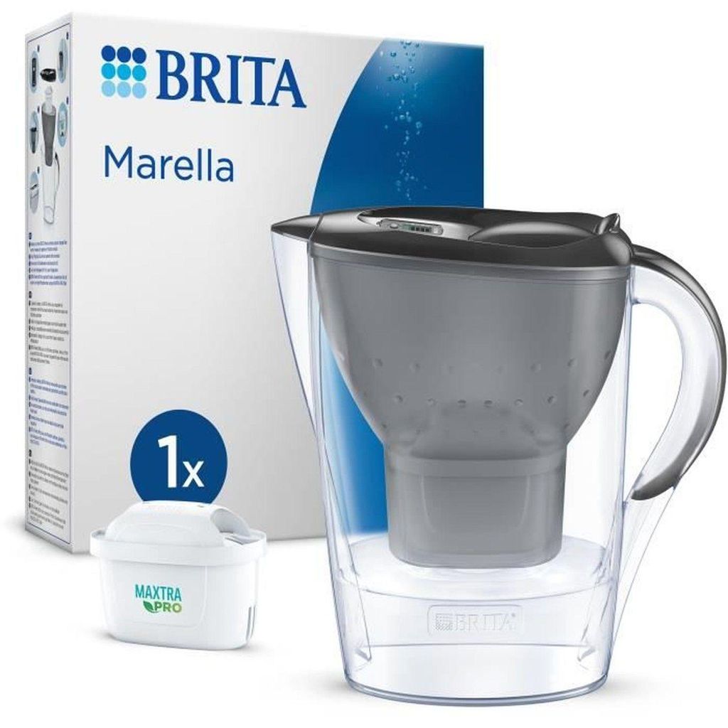 BRITA Wasserfilterkanne – Marella Graphit – 2,4 l Produktbild 