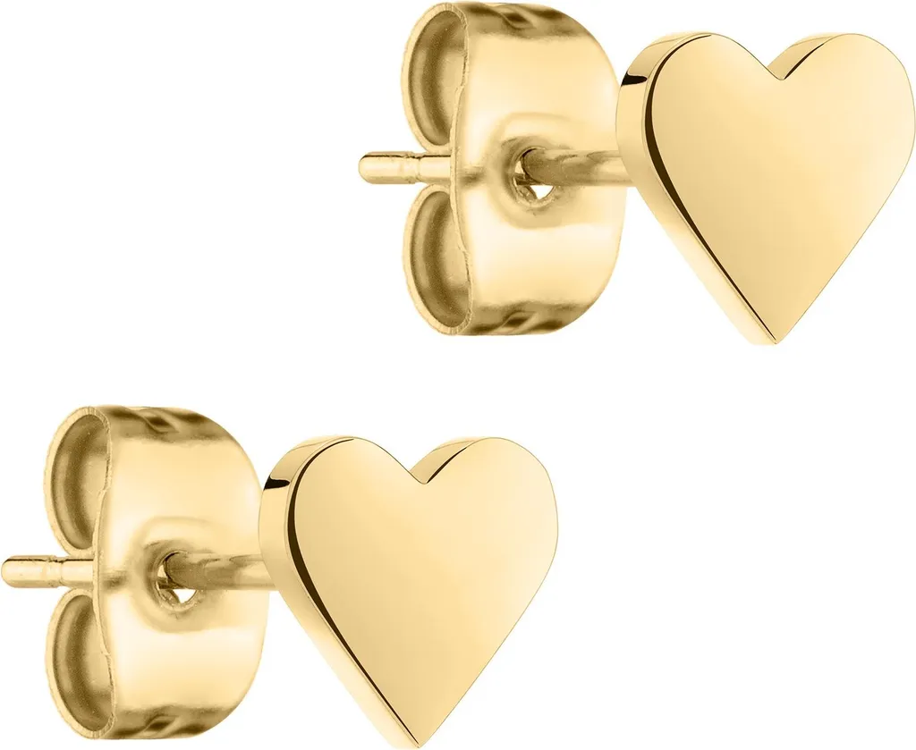 Boucles d'oreilles plaquées or romantiques pour mariage et soirée