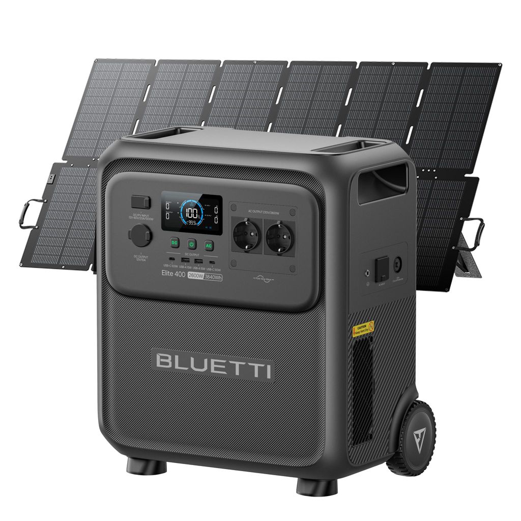 Generador solar BLUETTI Elite 400 con panel solar de 500W, Imagen del producto 