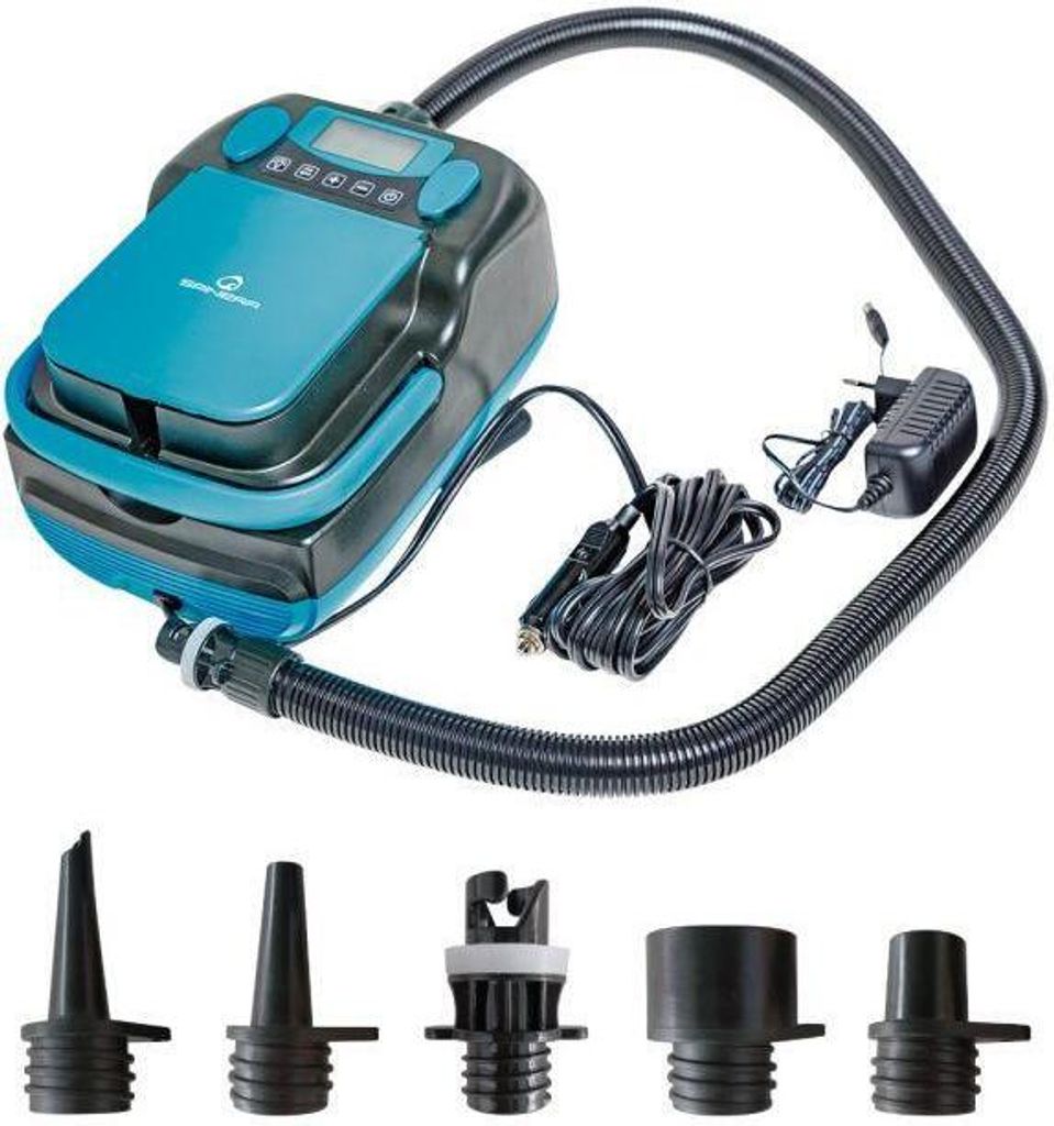 Spinera SUP High Pressure 12V Pump, 16-20 PSI E-Pumpe Akku schnelle elektrische - Pumpen Typ: SPINERA SUP5