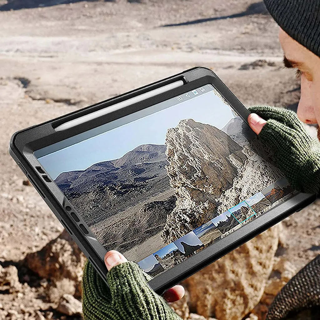 Coque iPad Pro 12.9 Antichoc Circulaire Supcase - Support Intégré - 14