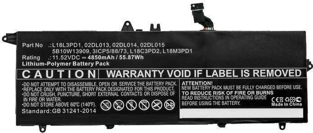 Batterie Ordinateur Portable CoreParts 4650mAh Contre les Coupures