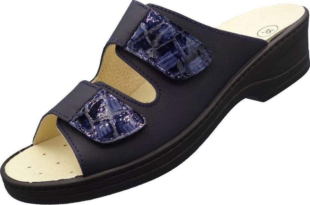 Algemare Pantolette blau in Gr. 36