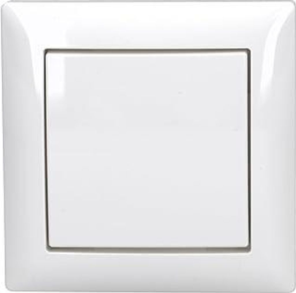 Busch-Jaeger Wechselschalter Set: 2000/6 US Wechselschalter Einsatz + 2506-914 Wippe + 1721-914 1-fach Rahmen Alpinweiß Balance SI