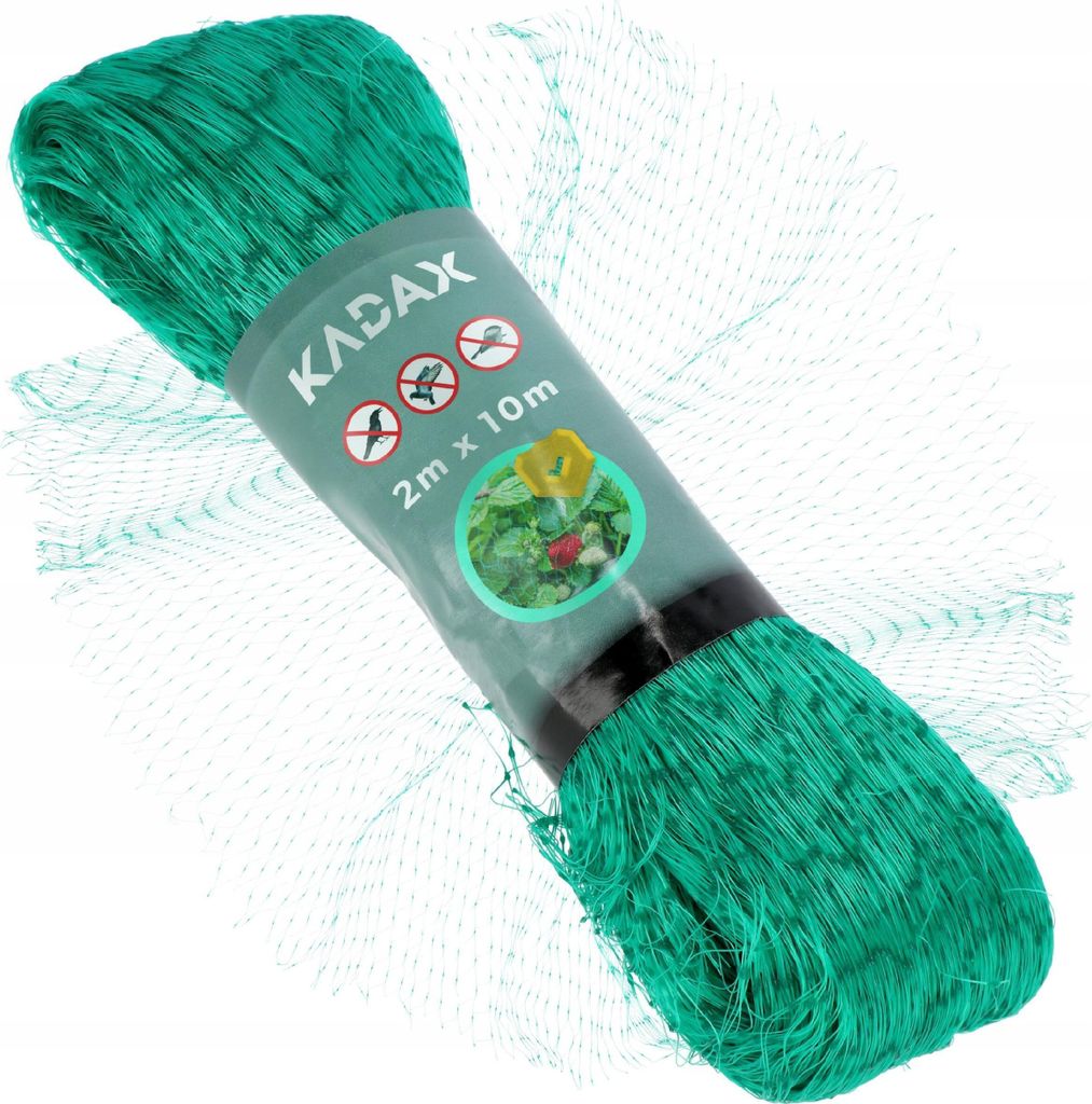 KADAX Vogelschutznetz für Vögel 2x10m