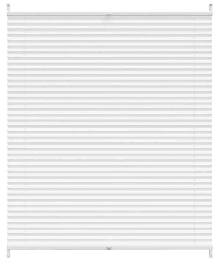 vidaXL Blackout plisovaná žalúzia 100x100 cm biela Obrázok produktu 