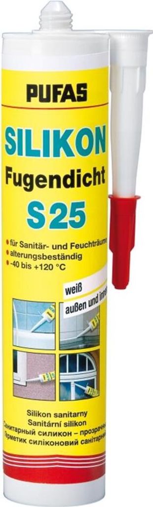 PUFAS Silikon Fugendicht S 25 - weiß - 310ml