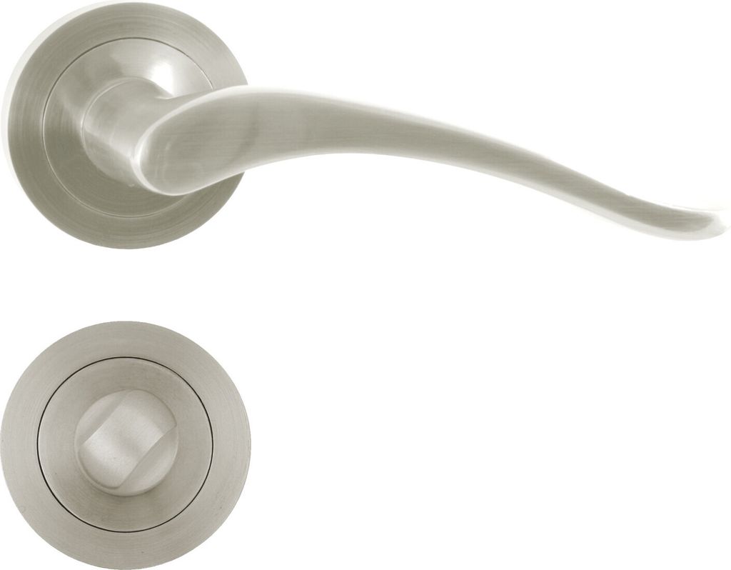 DOMINO Türgriff Drückergarnitur WC - Badezimmer Set | Produktbild 