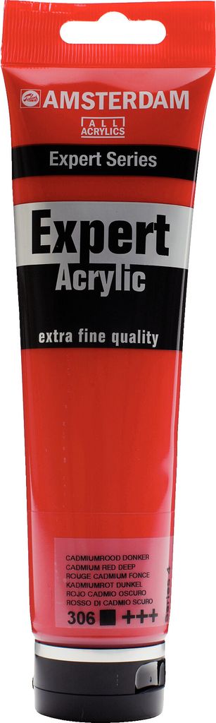 Amsterdam Expert Series Acrylfarbe Tube 150 ml Kadmiumrot Dunkel 306