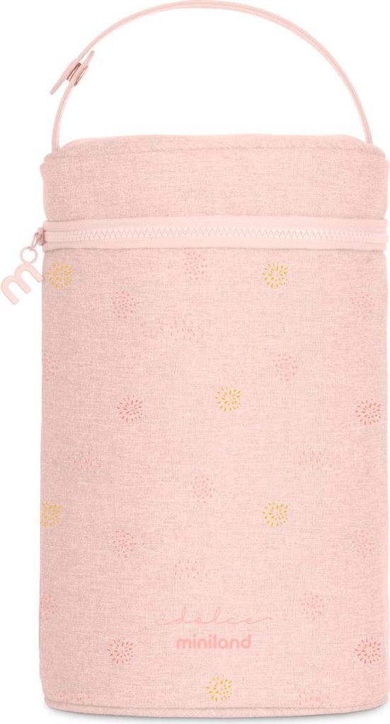 Miniland Dolce Thermobehälter für Flaschen, 500 ml, rosa