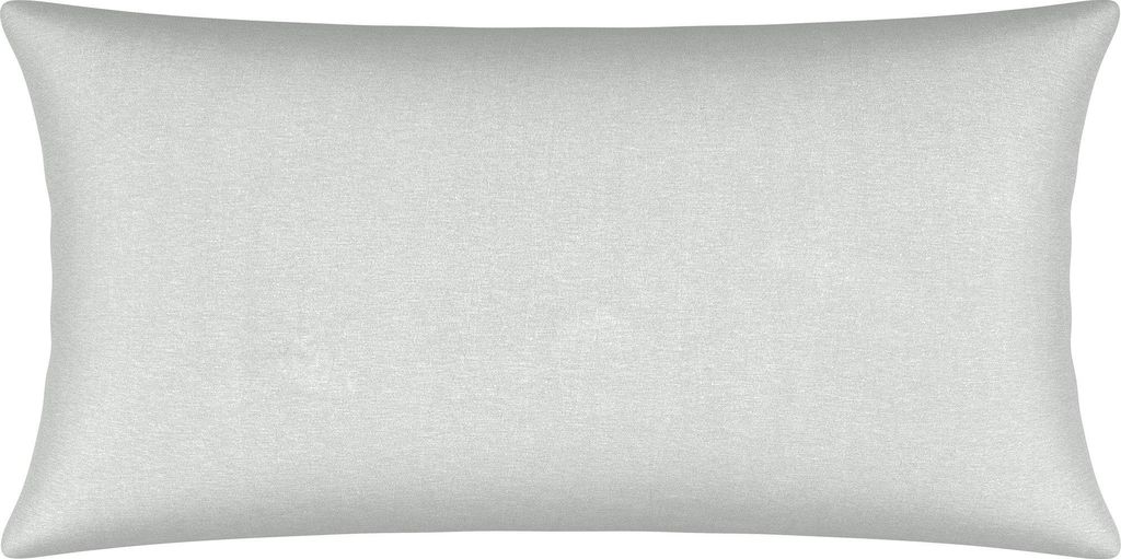 Erwin Müller Kissenbezug Murnau" silber 40x80 cm"