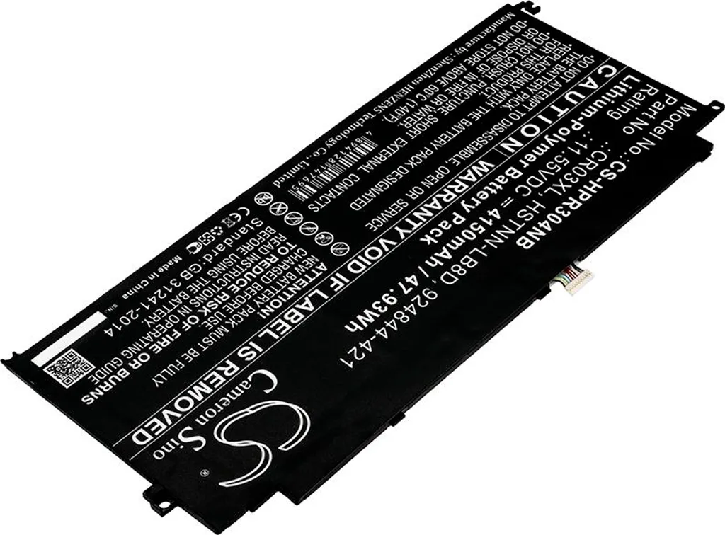 Batterie Ordinateur Portable HP Envy 12-E000 X2 Detachable PC Techtek