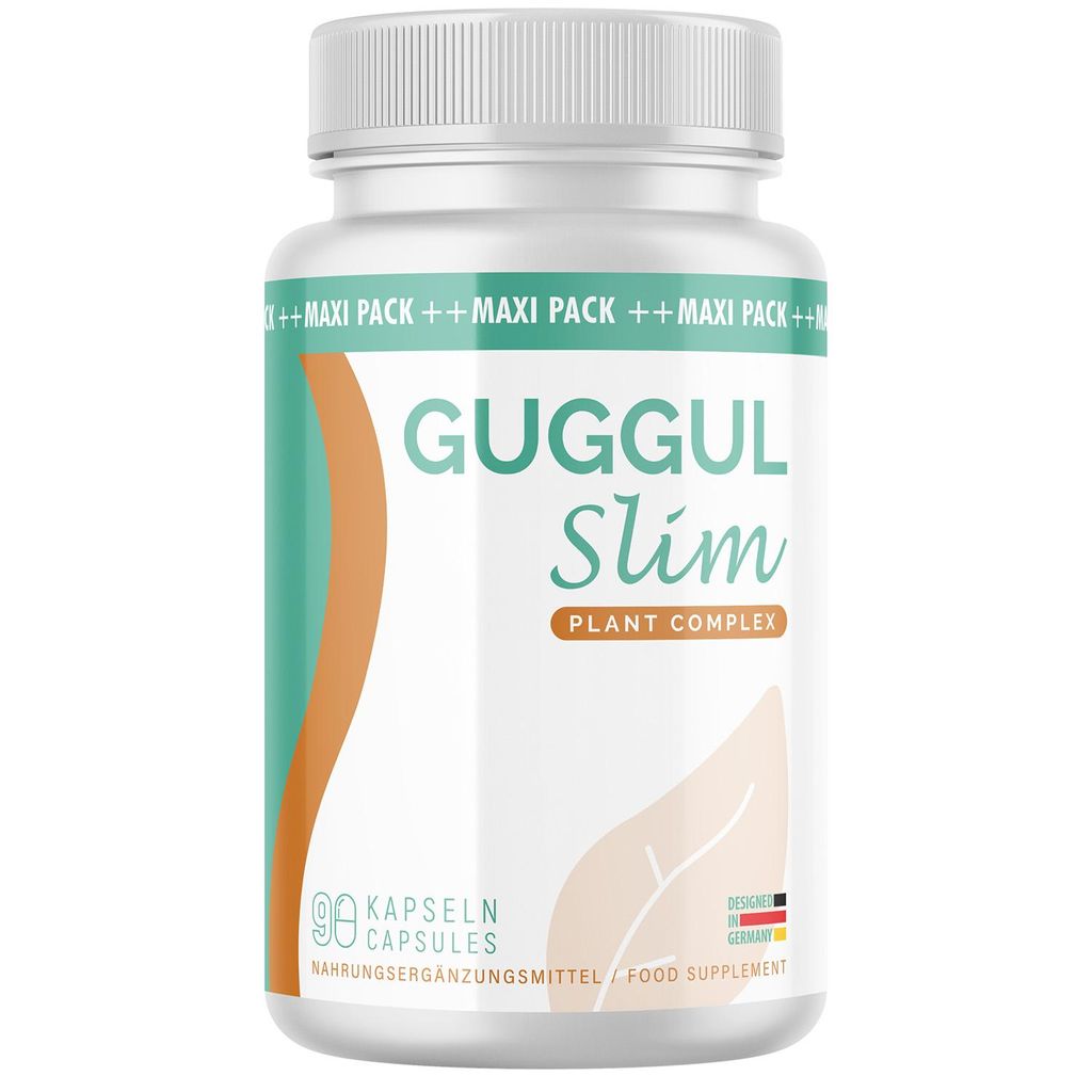 Guggul slim Kapseln | Für einen gesunden Lifestyle | Geeignet für Männer und Frauen | 90 Kapseln