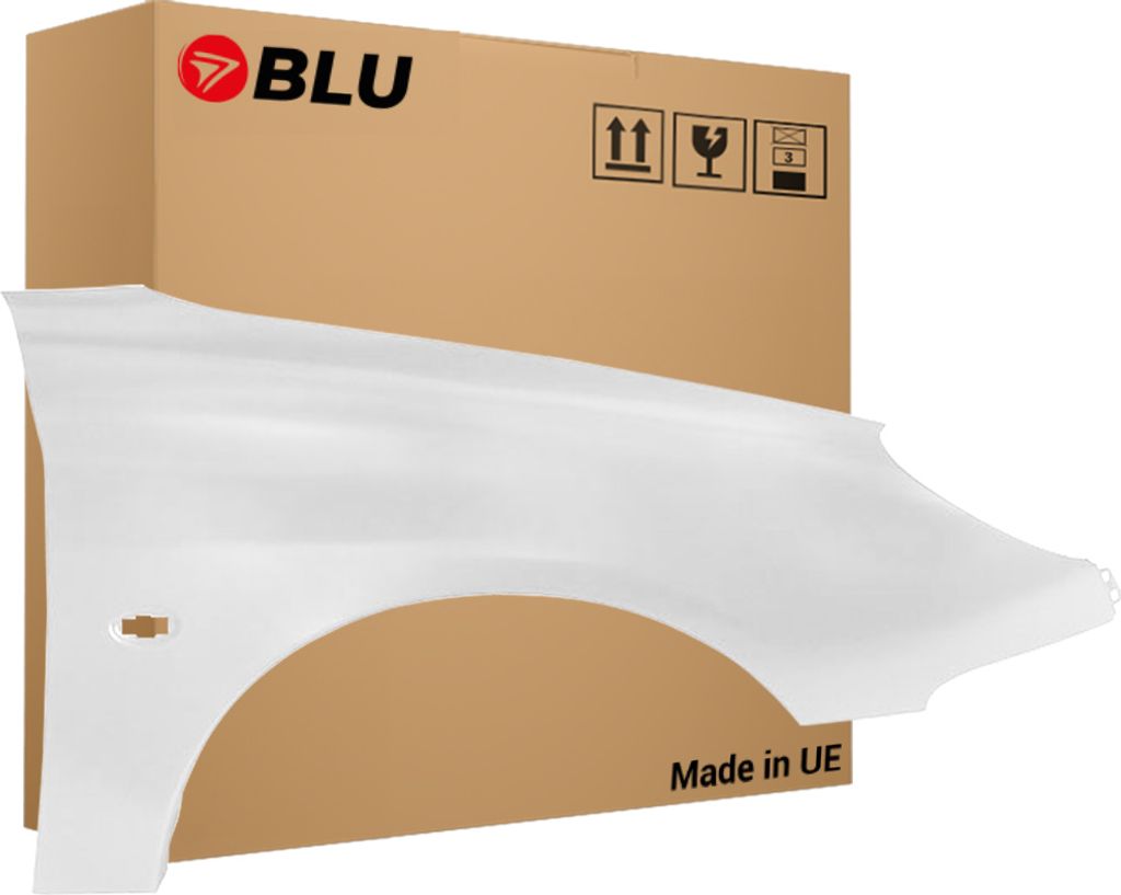 BLU Błotnik pasujący do Peugeot 206 EWP Prawy Biały Zdjęcie produktu 