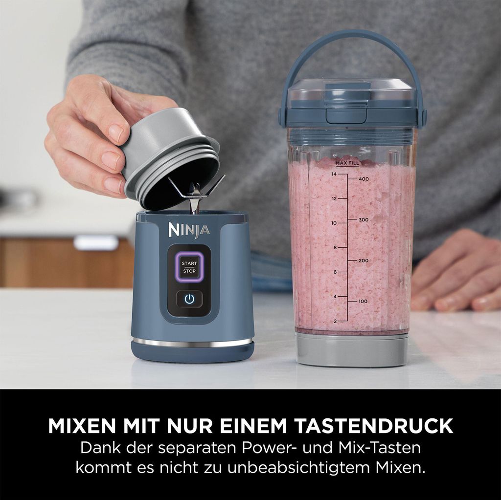 Šálkový mixér NINJA BC151EUNV Blue 530 ml Obrázok produktu 27