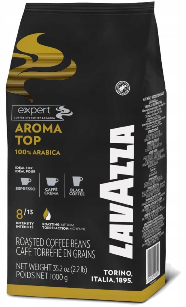 Lavazza Aroma Top, 1 kg, Americano, Cappuccino, Kaffee, Produktbild 
