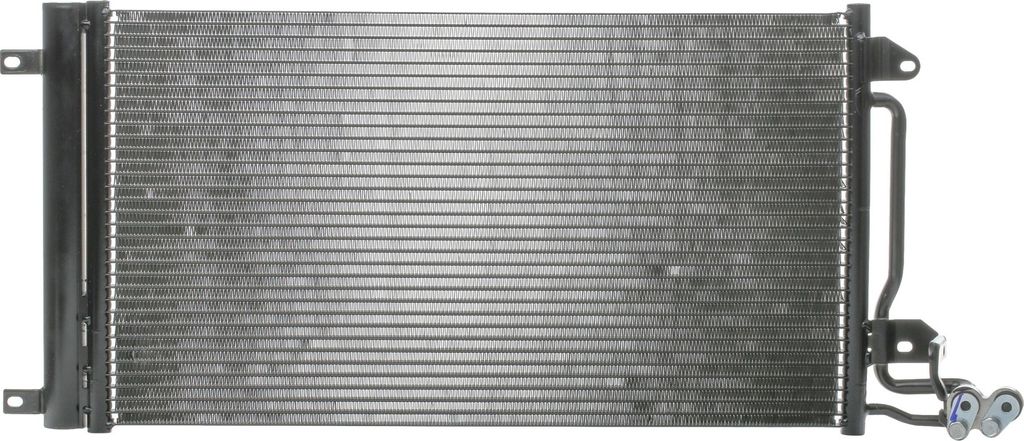 MAHLE AC 566 000S Kondensator Klimaanlage Klimakondensator für VW Polo Schrägheck (6R1, 6C1) +Trockner