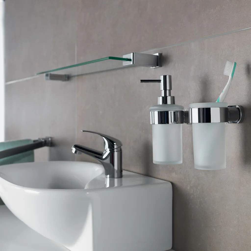 Porta Spazzolino Spirella Milo Argento Opaco | Bagno Ordinato Subito - 4