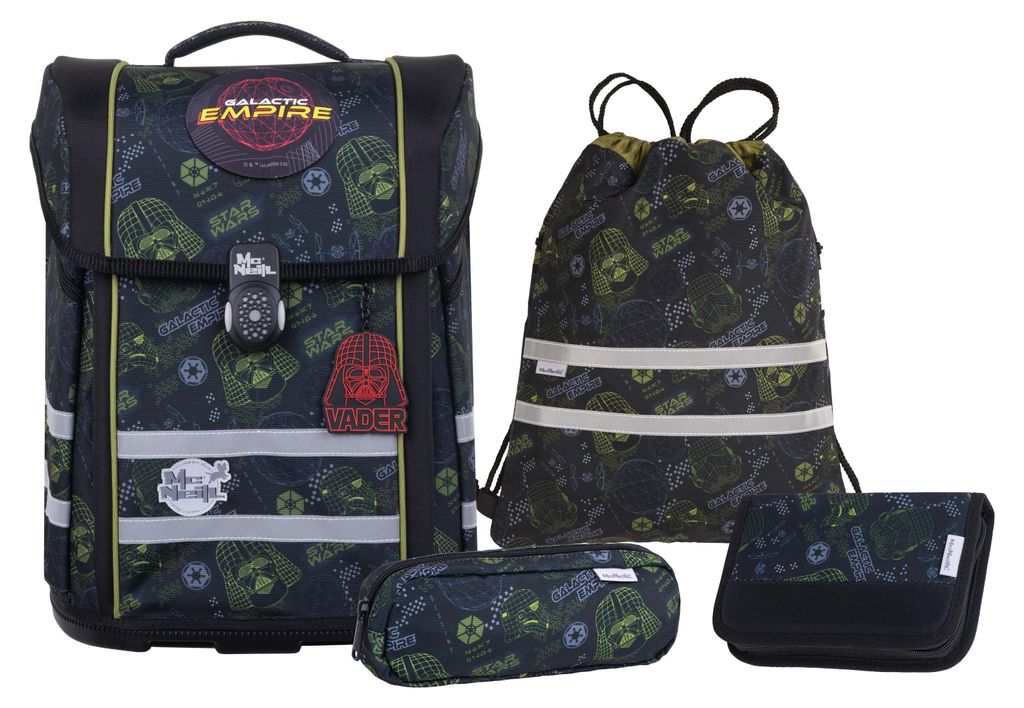 McNeill PERFECTO Schulranzen Set, 5tlg. DISNEY-STAR WARS II Produktbild 