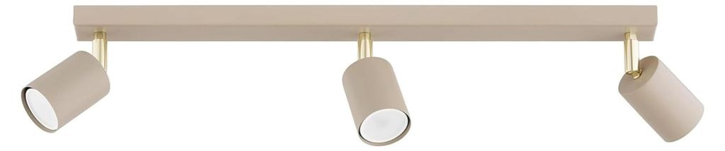 KAR-LIGHTING Spotbalken 3-flammig Beige/Ecru aus Metall – Produktbild 