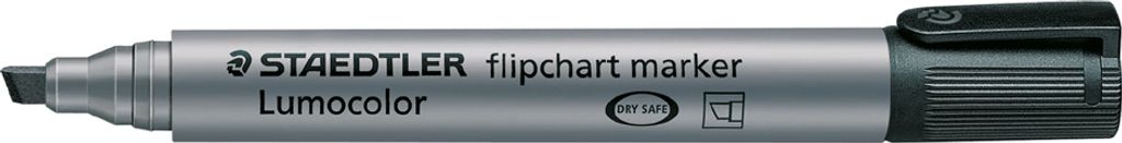 STAEDTLER Lumocolor Flipchart-Marker 356B Strichstärke: 2,0 - 5,0 mm grau