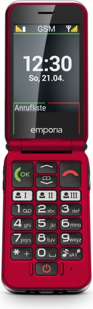 Emporia Joy V228 rot Bluetooth Senioren-Telefon Produktbild 11