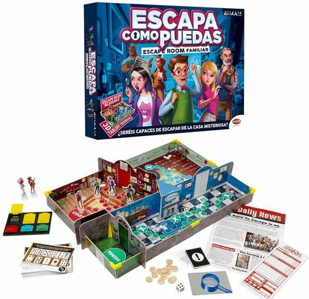 Jeu d'ambiance Escape As You Can multicolore, version compacte Asmodee - 4