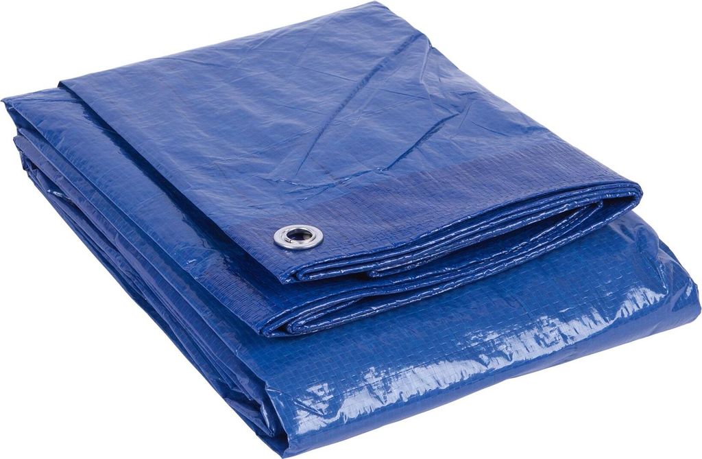 Blackspur wasserdichte Plane – 4 Fuß x 6 Fuß – Blau