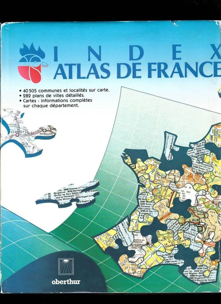 Index Atlas de France : répertoire géographique complet des communes