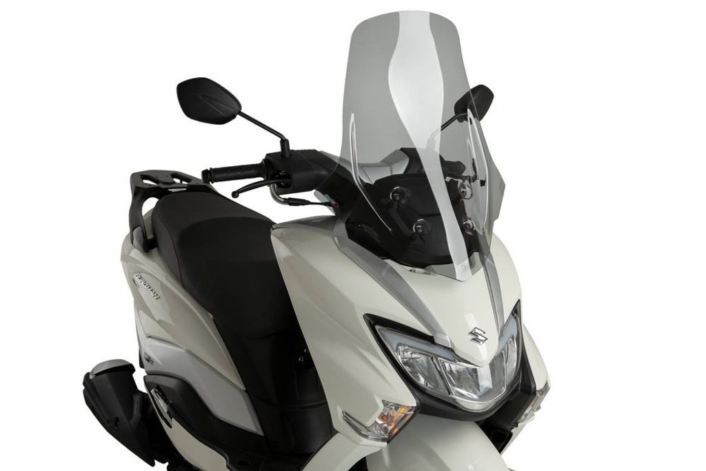 Cupolino PUIG v-tech touring fumè chiaro per Suzuki burgman Immagine del prodotto 